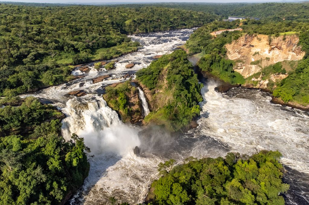 River nile at the Murchison Falls