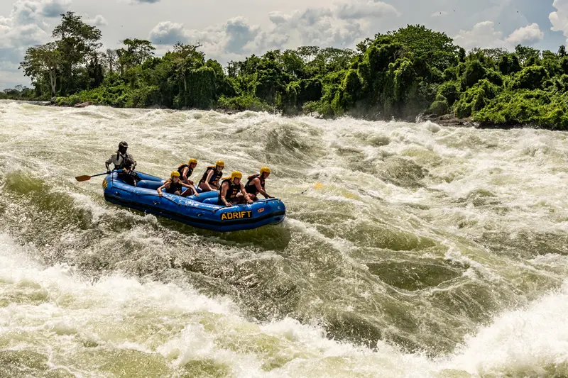 Rafting on the River Nile